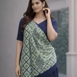 Elegant Cotton Saree with Embroidery