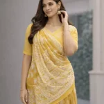 Georgette Saree with Elegant Embroidery